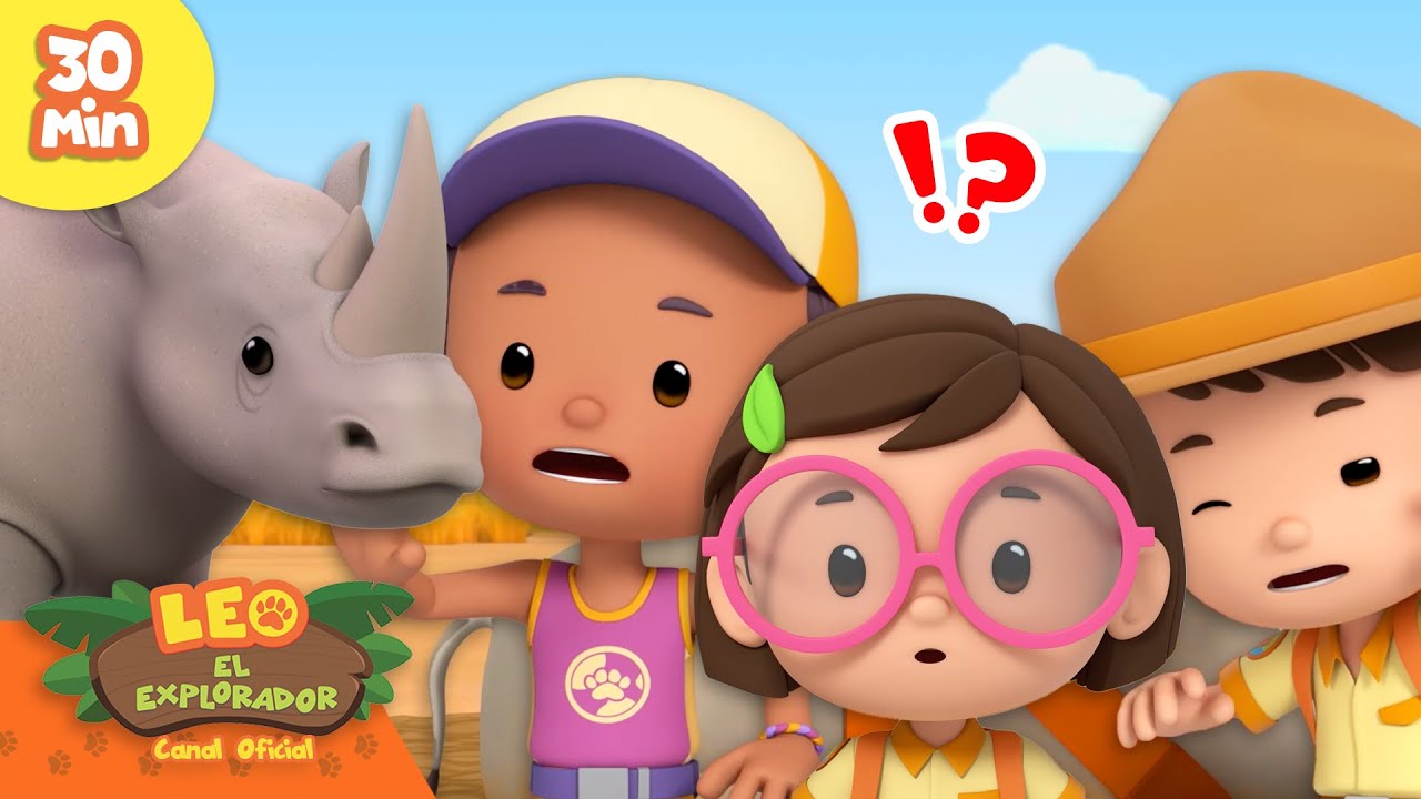 ¡Los Junior Rangers Exploran el Desierto! 🐫 | Animales de la Sabana | Leo, El Explorador | Animación