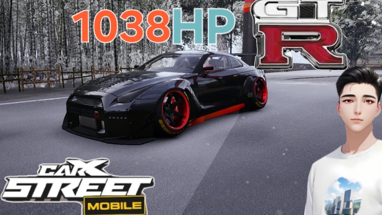 Carx street | GTR R35 V12 Godzila max gold tuning 438 k/h 