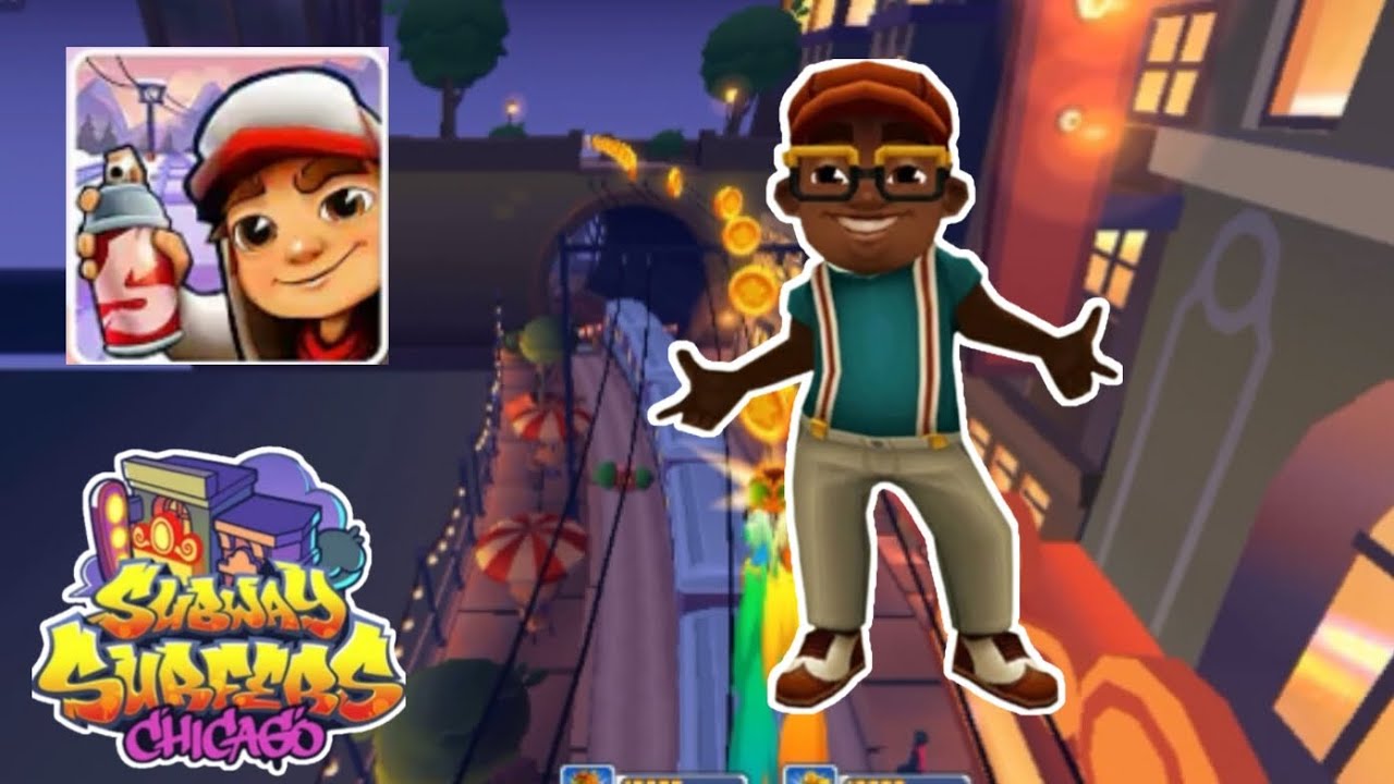Marathon in Chicago with EZ Jive Outfit Subway surfers 