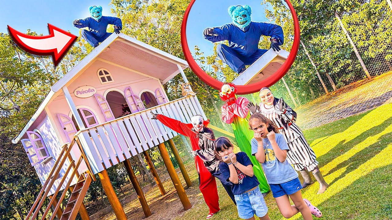 URSO MISTERIOSO ME SEGUIU ATÉ A CASA DA MINHA AMIGA!!! 😨