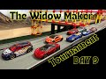 Diecast cars racing  widow maker tournament   day 9