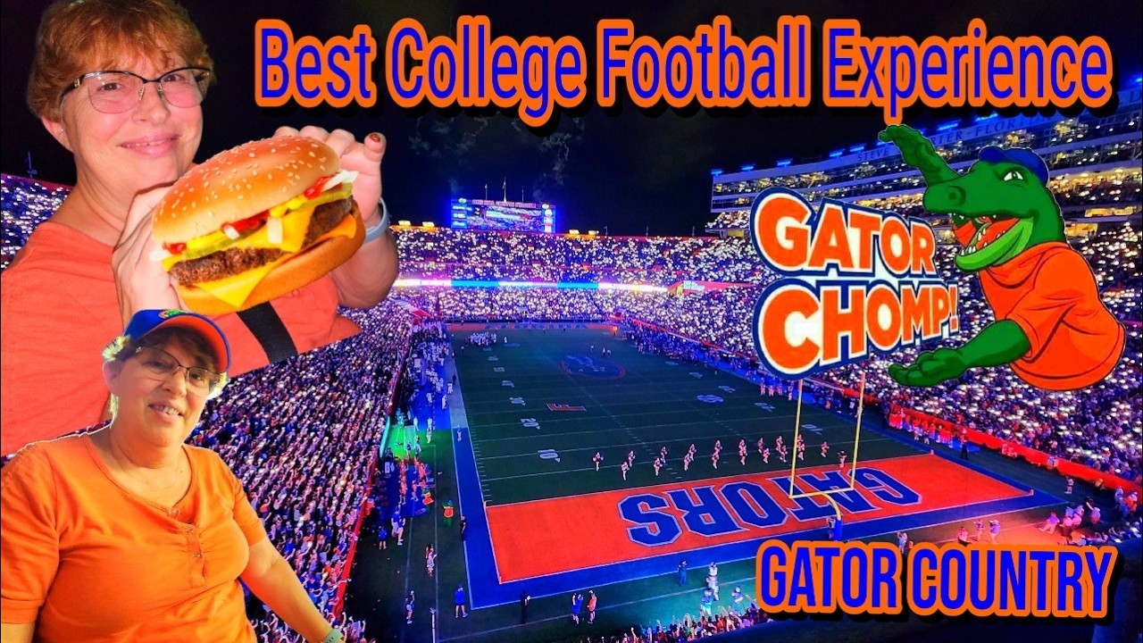 COME EXPERIENCE FLORIDA GATORS FOOTBALL WITH ME🏈Ben Hill Griffin Stadium
