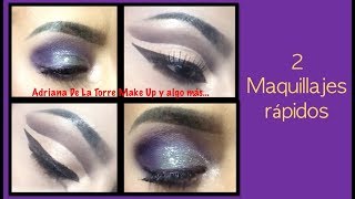 Elf Beauty Book Y Julia Sánchez, 2 Intentos De Maquillajes Rápidos