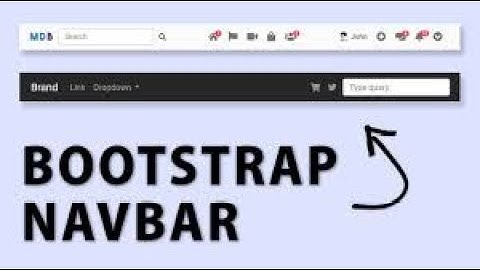 Navbar Bootstrap 5 | Bootstrap Navbar tutorial