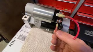 1972 C10 Mini Starter & Remote Solenoid Install