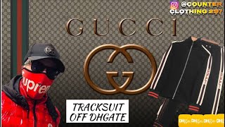 dhgate gucci tracksuit