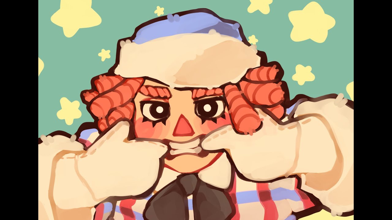 NO GIRL'S TOY [Raggedy Andy Speedpaint]