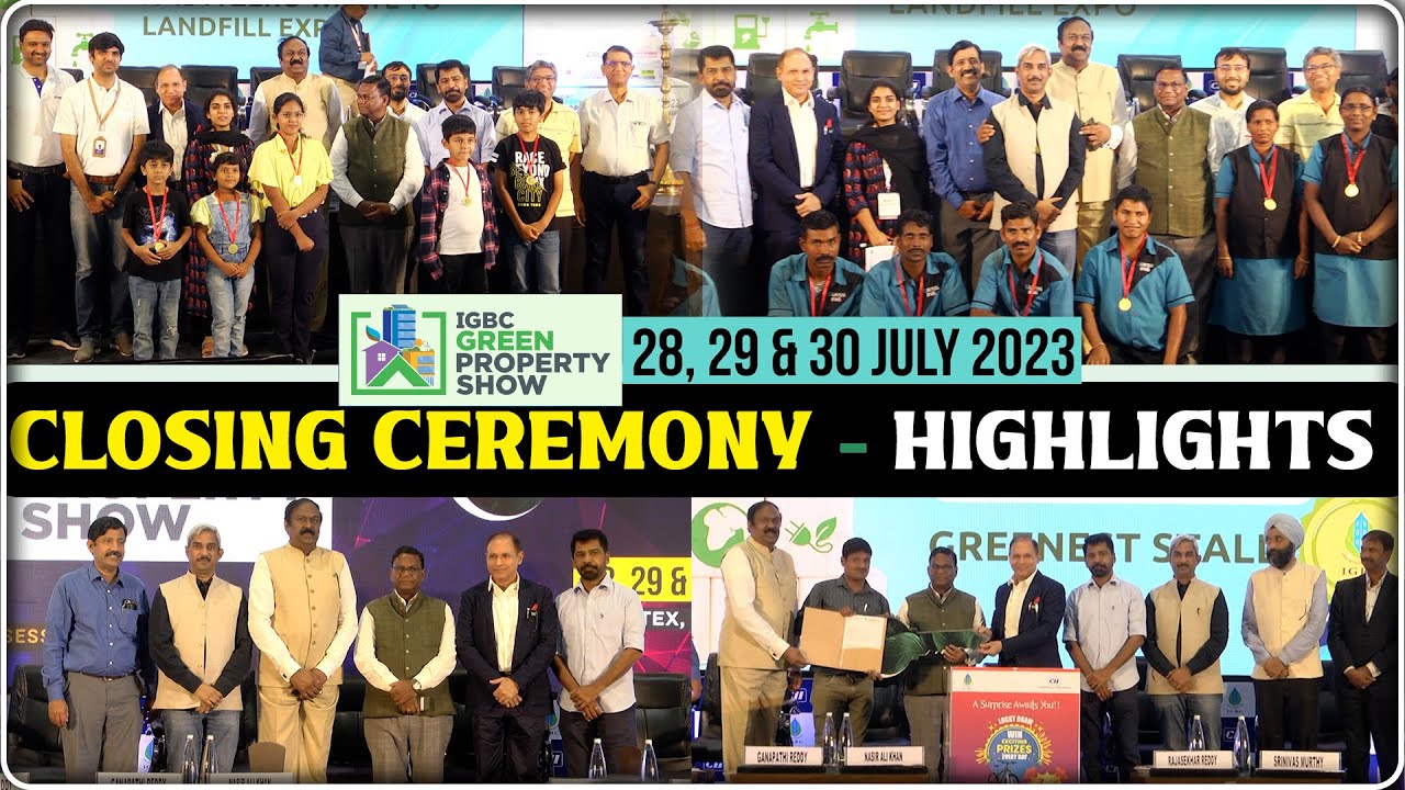 IGBC Green Property Show 2023 | Closing Ceremony Highlights | Hybiz tv