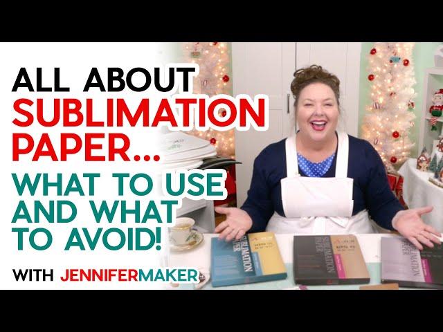 Sublimation Paper: What's Best, What's Worst, and Why Paper Weight Matters!  