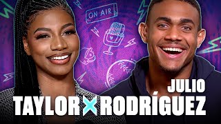 Julio Rodriguez Talks Aaron Judge, MVP Goals and More w/ Taylor Rooks | FULL INTERVIEW