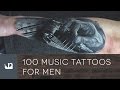 100 music tattoos for men