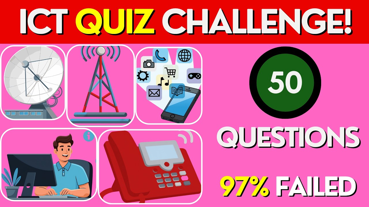 Challenge Accepted? Take This Brutal ICT Knowledge Quiz Now! | Quiz Terrain