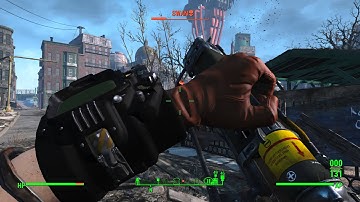 Fallout 4- Swan Boss Fight "Furious Power Fist"