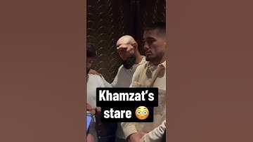 Intensity from Khamzat Chimaev 😅 (via @khamzat_chimaev/IG)