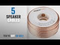 Top 10 Speaker Cables [2018]: AmazonBasics 16-Gauge Speaker Wire 1.3 mm² - 30.48 m (100 feet)