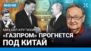 КРУТИХИН: «Газпром» прогнется под Китай. Путин доплатит Си Цзиньпину за российский газ