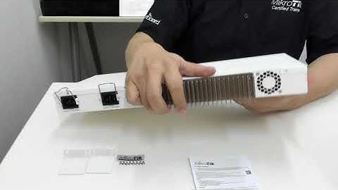 MikroTik CCR2004-1G-12S+2XS unboxing and showcase