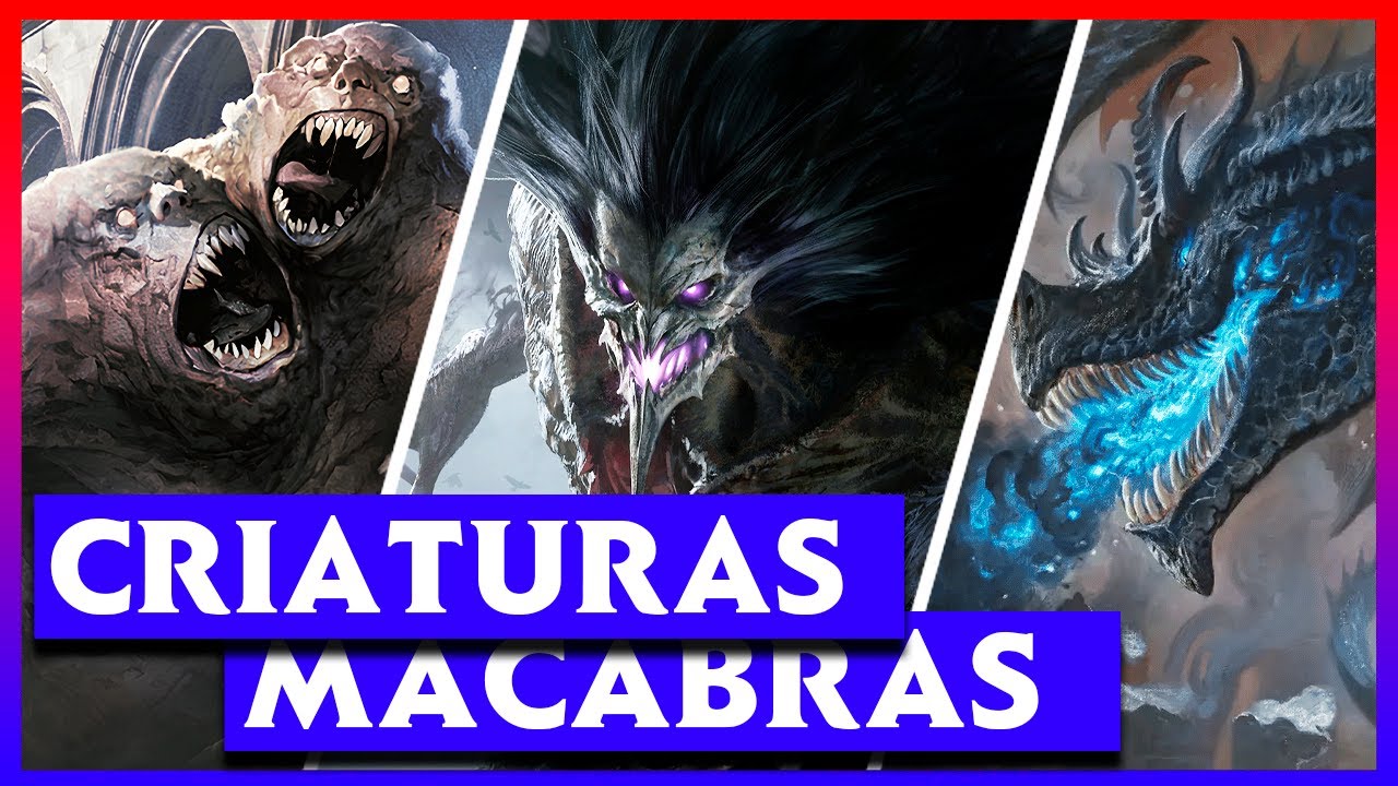 Os monstros mais TENEBROSOS do Plano das Sombras | D&D - Lore