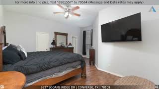 9827 LOGANS RIDGE DR video tour
