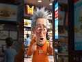 Odio i CHIOSCHI digitali! 👴🍔🚫 #italia #film #divertente #disney #shortsitalia #movie