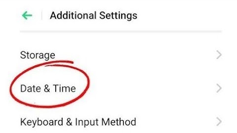 Redmi Go Date and Time Change Setting
