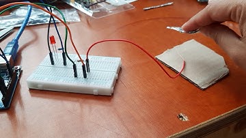 Day 3 - Arduino Capacitive Sensor (light output)