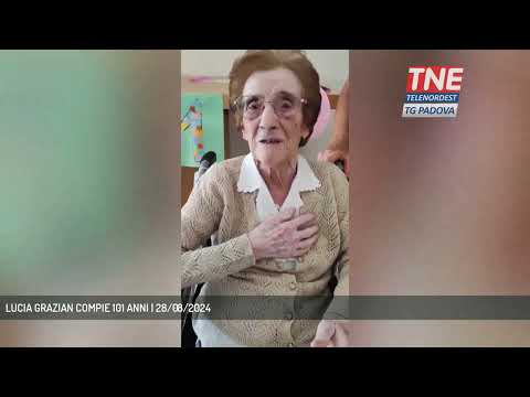 LUCIA GRAZIAN COMPIE 101 ANNI | 28/08/2024