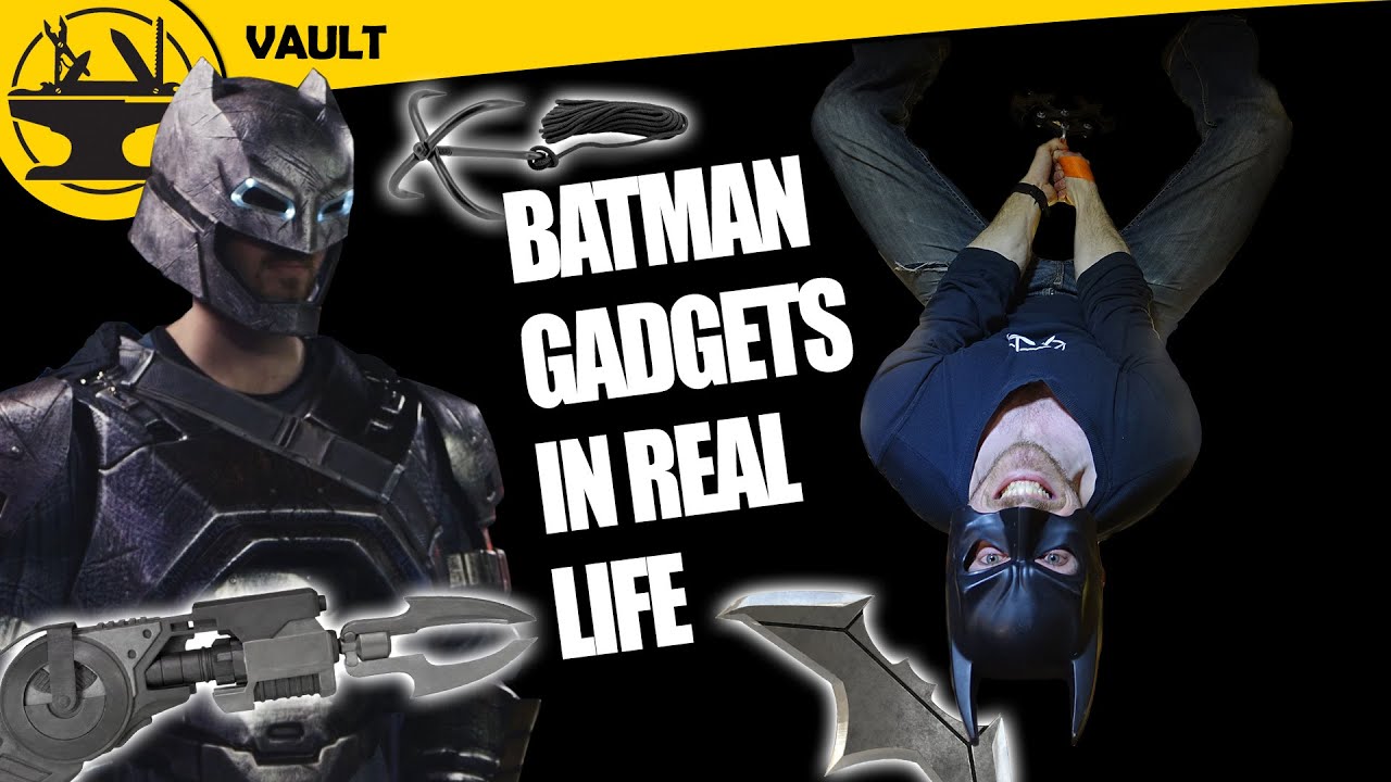 REAL Batman Gadgets! (Hacksmith Vault #2) - YouTube