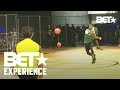 Mouse Jones & Casanova 2X take on boy band Pretty Much at Celeb Dodgeball Game | BET Experience 2018