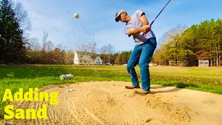 DIY Golf Bunker Build: Upgrading the Putting Green - Part 3 of 3