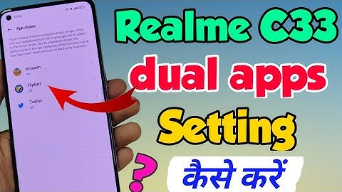 How to Create Dual Apps in Realme c33 | Realme c33 me dual apps kaise kare| Realme c33 dual apps