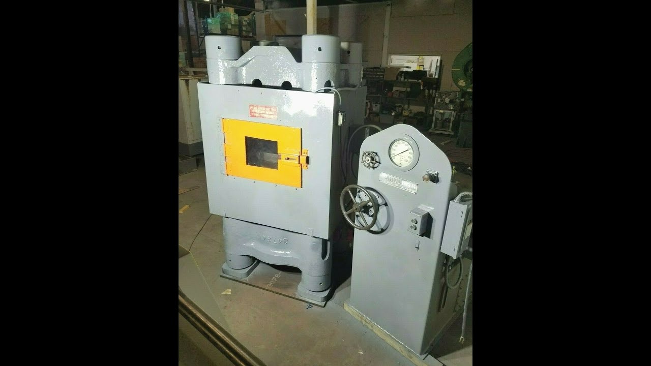 1000 Ton Hydraulic Hobbing Coining Press Farquhar