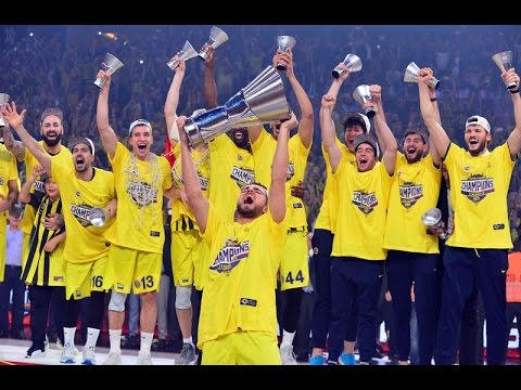 Fenerbahçe basketbol takımı THY Avrupa Ligi Şampiyonu oldu - YouTube