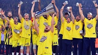Fenerbahçe basketbol takımı THY Avrupa Ligi Şampiyonu oldu