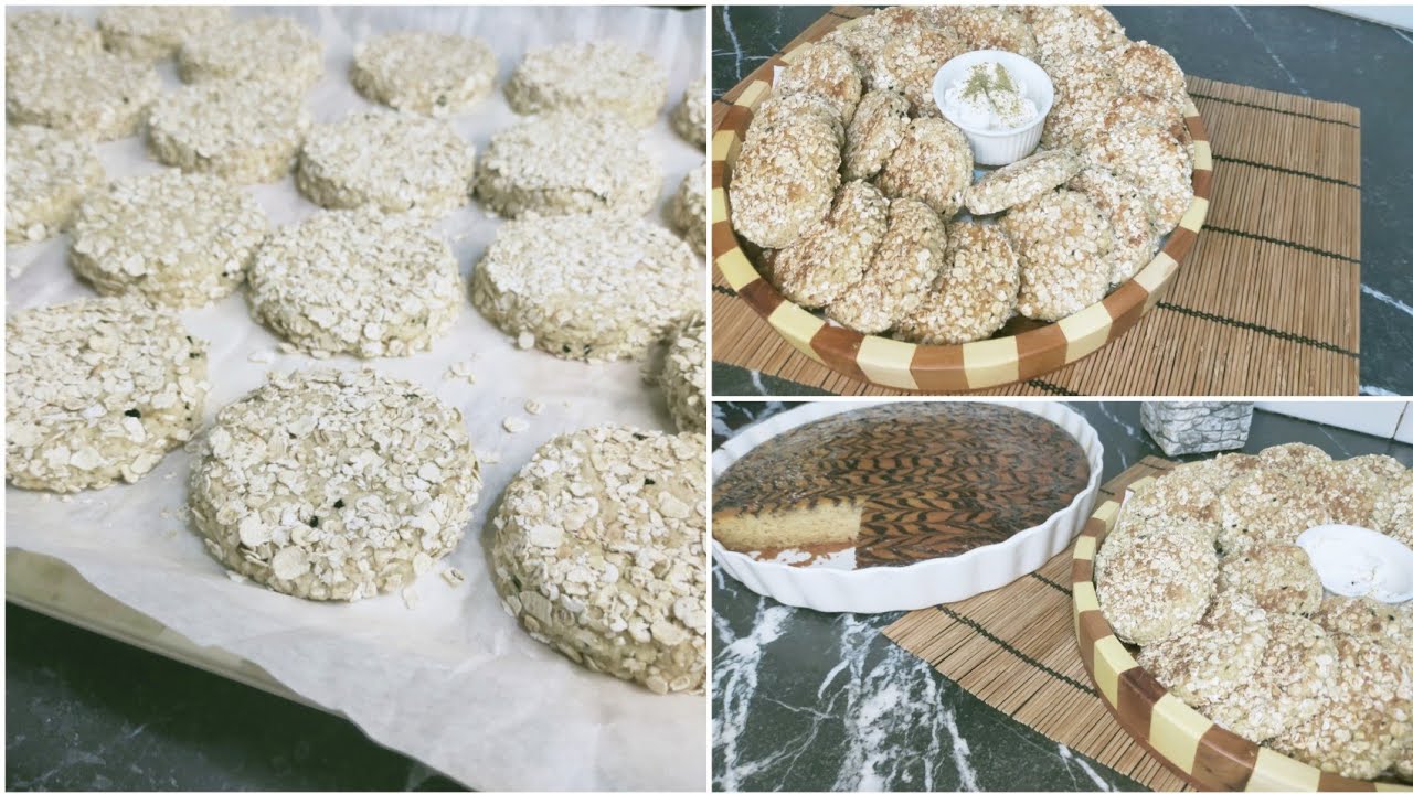 حريشات بالشوفان صحين و سهلين التحضير ولي ذاقهم عندك يطلب المقادير