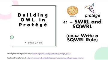 Build Ontology in Protege (pizza.owl) - 41 SQWRL Rules ex36 Write a SQWRL Rule