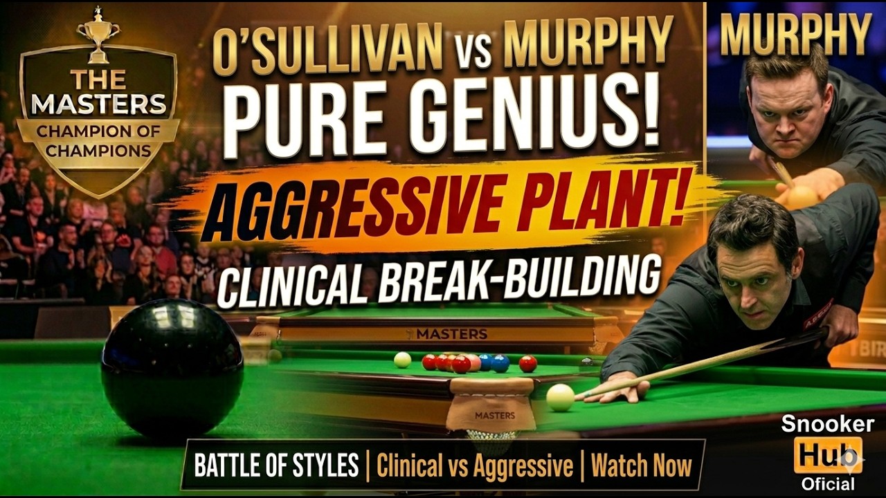 Image of video the Pure Genius! O'Sullivan's Clinical Break-building vs Murphy's Aggressive Plant! 4