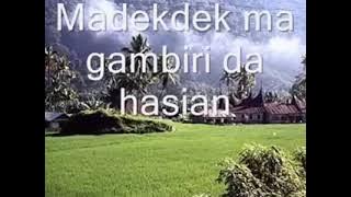 Madekdek ma gambiri...lagu lama yang hampir hilang...