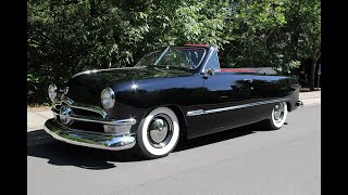 1950 Ford Custom RestoMod Convertible - Charvet Classic Cars