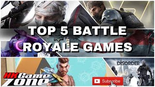 TOP 5 BATTLE ROYALE GAMES. Best Battle Royale Games Like PUBG  or Fortnite On Android And IOS screenshot 2