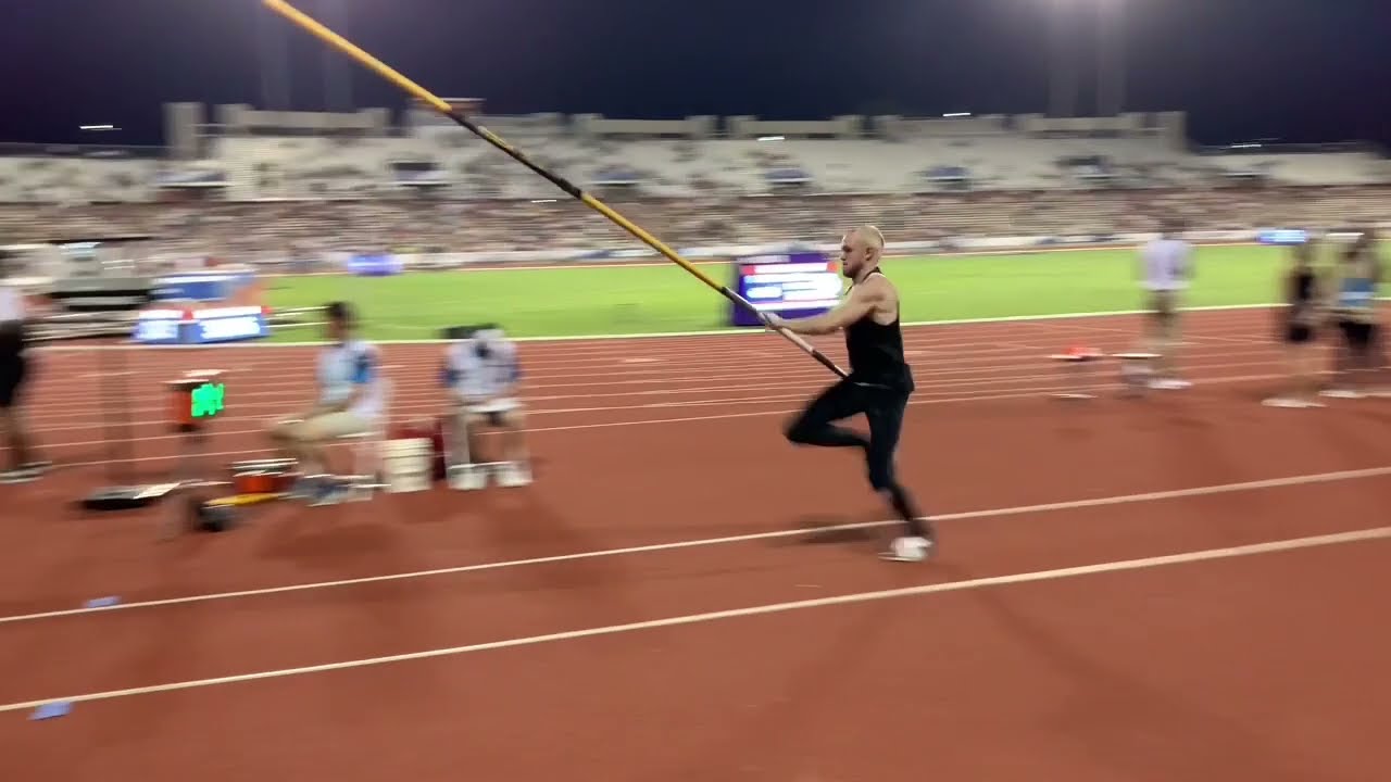 Zach Bradford Texas Tech Moments at 2023 NCAA Pole Vault Finals Track & Field Winners