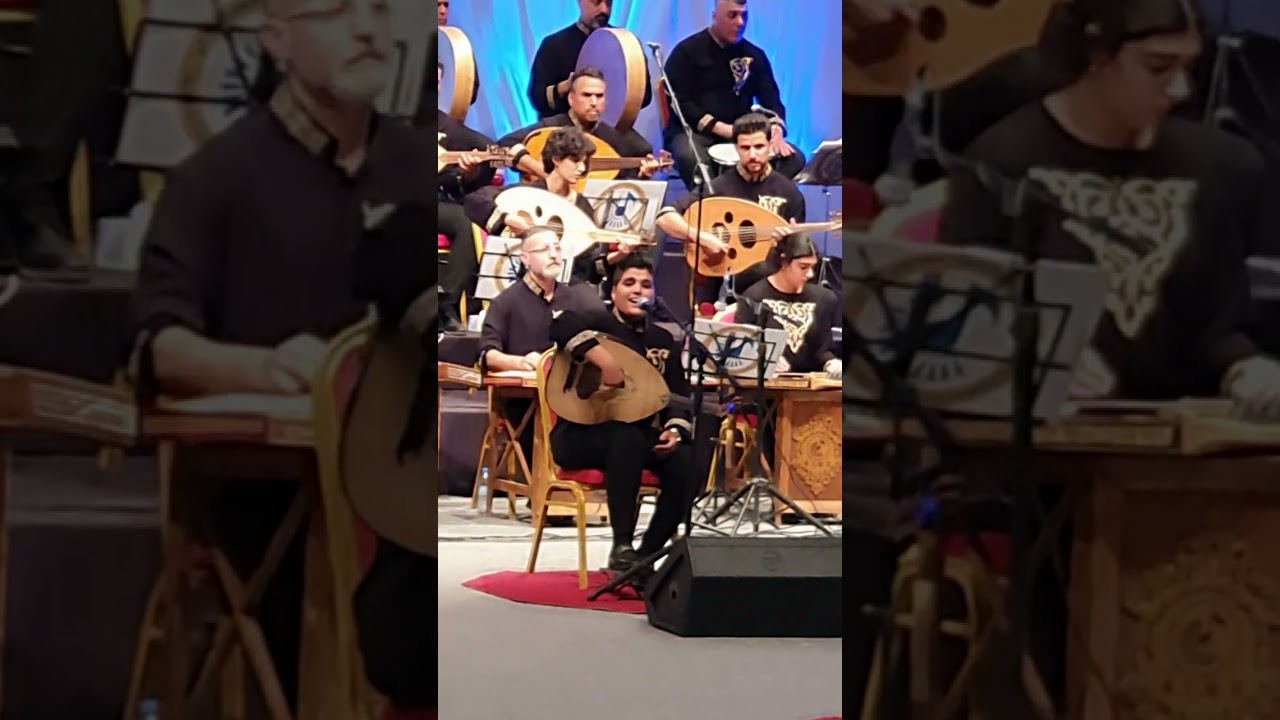 جاوبني تدري الوقت اغنية حسين نعمه بصوت الرائع كرار نوري على المسرح الوطني