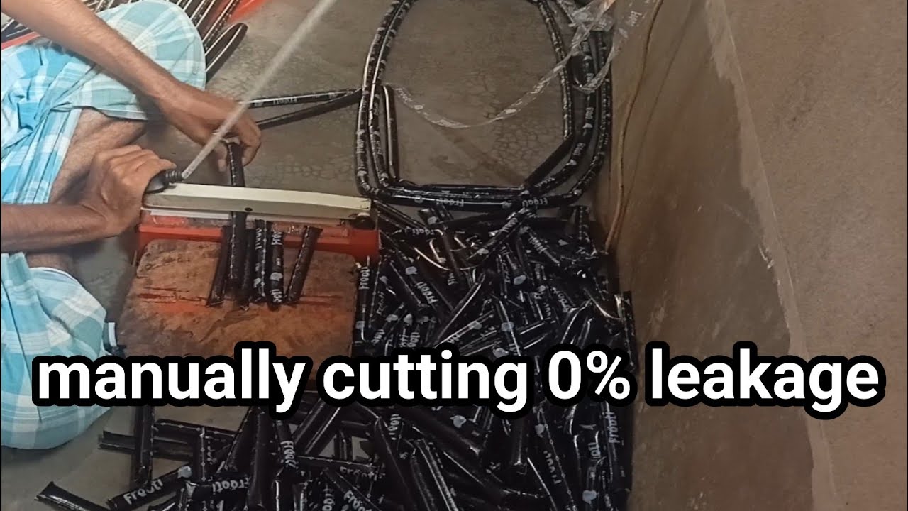 0% leakage Pepsi cutting hand sealing manually cutting 0% leakage