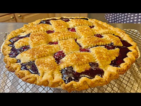 Homemade Blueberry Pie
