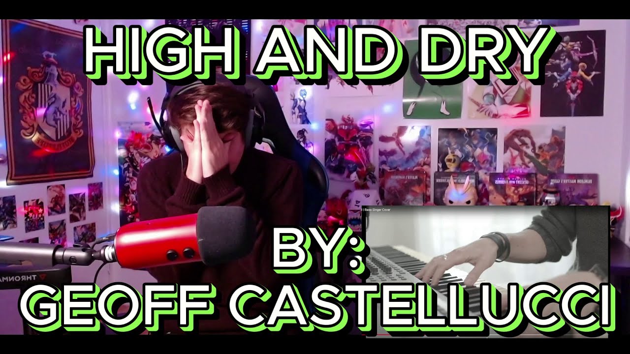 GOOSEBUMPS!!!!! Blind reaction to Geoff Castellucci - High and Dry