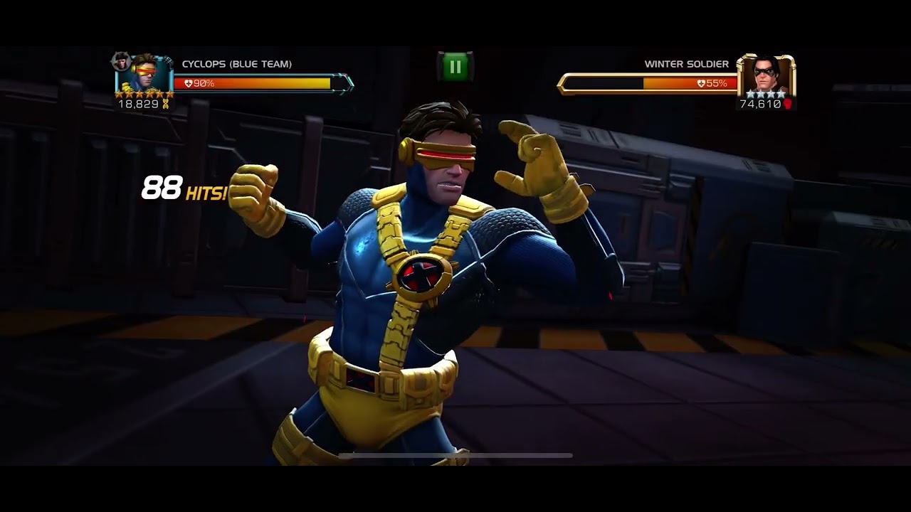 6 Star Rank 4/5 Cyclops MCOC 360,000+ Damage WOW! 🤯