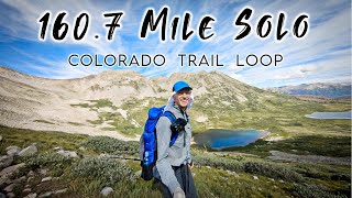 160.7 Mile Solo Colorado Trail Loop