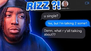 I Asked My Viewers To Send Their Rizz....