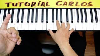 Video thumbnail of "En Tu Presencia Hillsong  Piano Tutorial Carlos"