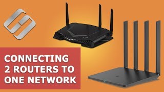 korrelat Hvad Bil How to Connect Two Routers to One Network, Boost Wi Fi and Share Resources  🌐 - YouTube